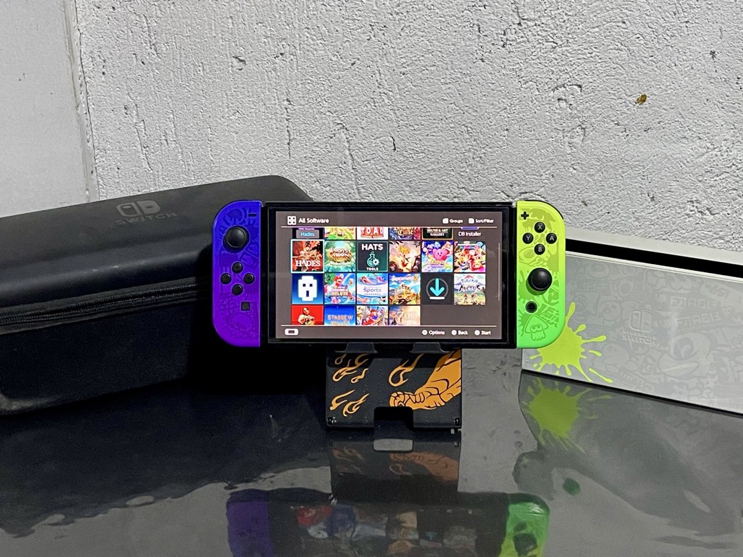 Nintendo Switch Splatoon 3 Edition Console Jailbreak, Video Gaming ...