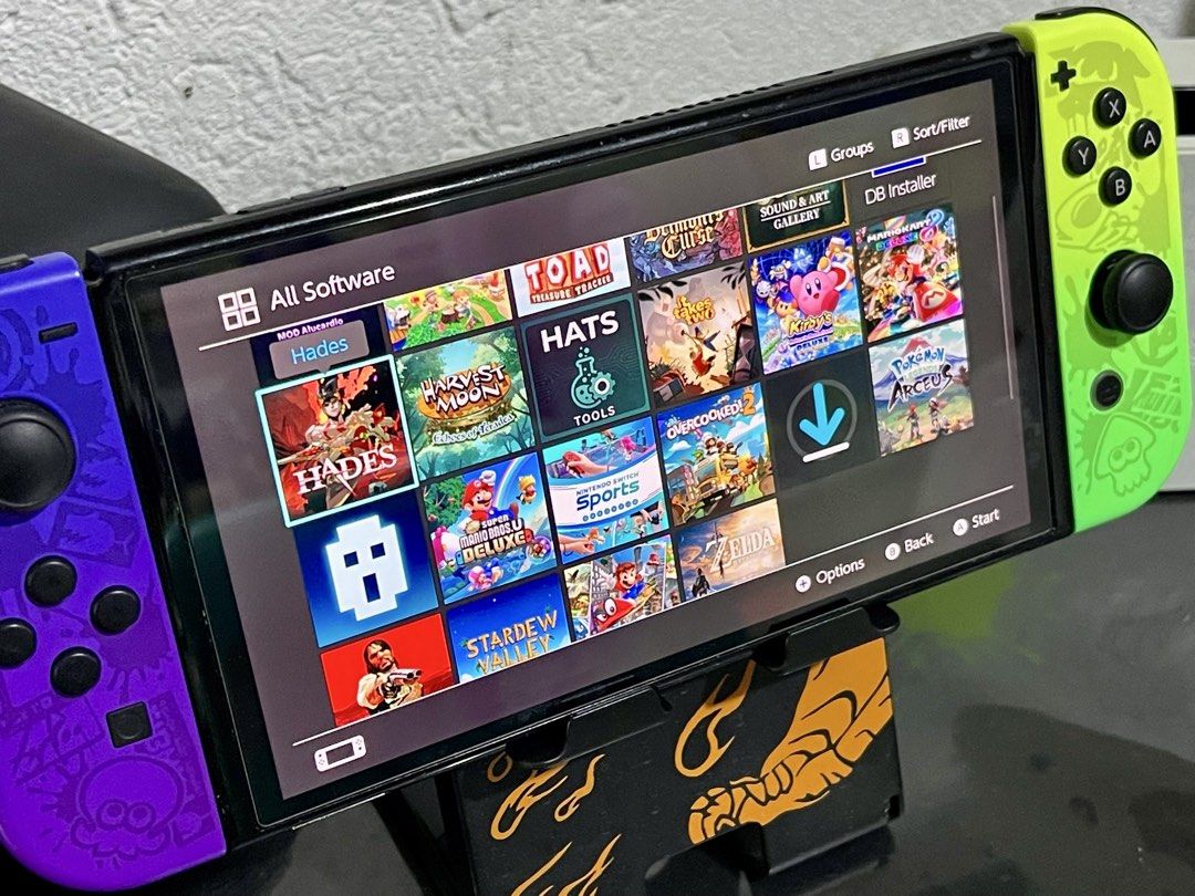 Nintendo Switch Splatoon 3 Edition Console Jailbreak (Category: Nintendo) located in Bacoor. Submitted by icarusjinzakk (Listing ID 1470653819, Image 2). Description: Nintendo Switch OLED Splatoon 3 Limited Edition Jailbreak (Dual Boot) Permanent Dat0 128gb sandisk nintendo red (loaded with games) Online game downloader All keys working no issue Unit Orig Dock and Travel bag only 12k firm! Pickup / Lalamove / Shipping (cod,cop via lbc).