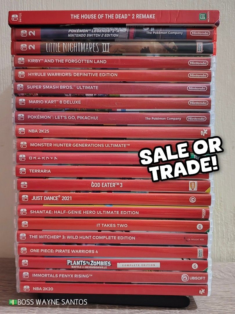 Nintendo Switch V2 (Tablet & Joycons Only) (Category: Nintendo) located in Marikina City. Submitted by waynewayne2 (Listing ID 1470678552, Image 2). Description: FOR SALE OR TRADE +cash Pampanga meetup Jnt, lbc or lalamove sa malayo 09760568942 NINTENDO SWITCH VERSION 2 -Unit only (Type C charger lang!) -In very good condition -No issue, all working properly -w/Free 2 digital games installed •Pokemon legend Arceus •Little nightmares 3 PHP 5499 On
