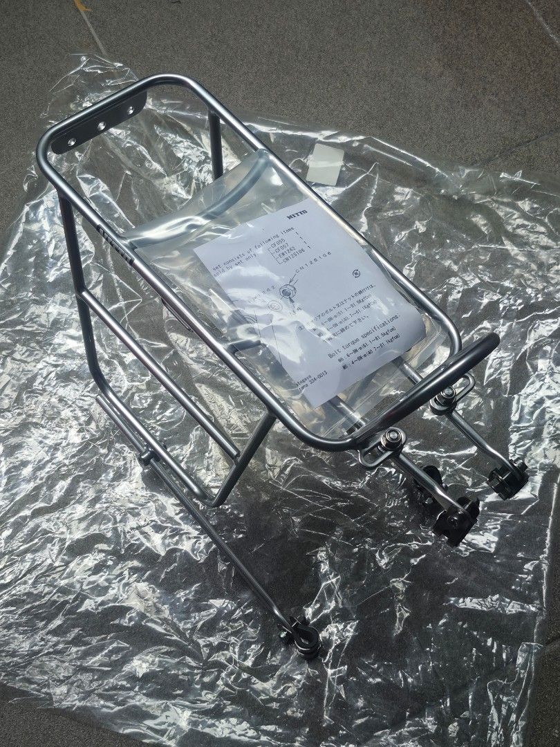 Nitto R15 Rear Rack (Category: Bicycles) located in Manila. Submitted by bhoypablo (Listing ID 1470583434, Image 3). Description: For sale Brandnew Nitto R15 Rear Rack Complete with tags and c-clamp for wider compatibility. Dm me for inquiry. Thank you!.