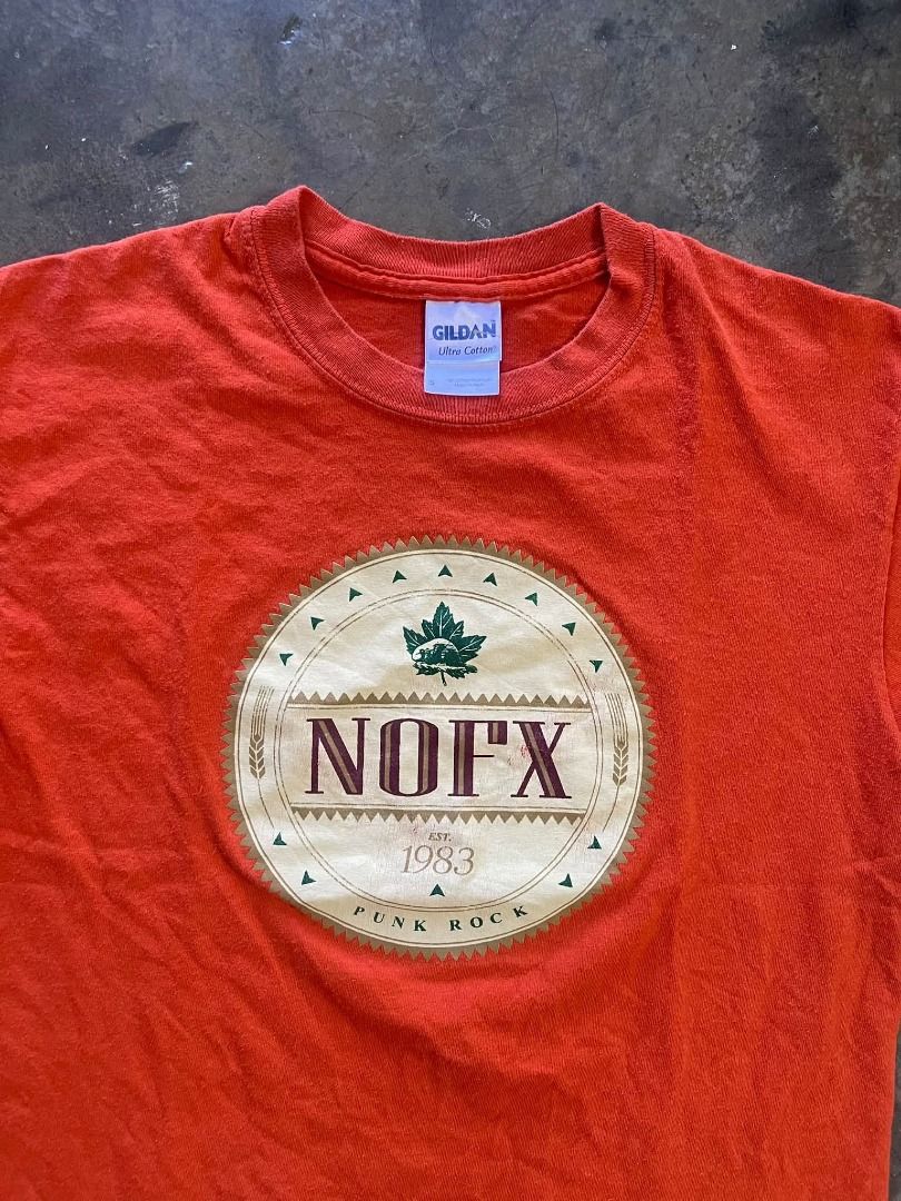 NOFX - Punk Rock (Category: Tshirts & Polo Shirts ) located in Cebu City. Submitted by kingzki032 (Listing ID 1470697601, Image 2). Description: NOFX Size : Small Gildan Ultra Tag Dimes : 17x25.5 Excellent Condition 450 free shipping.