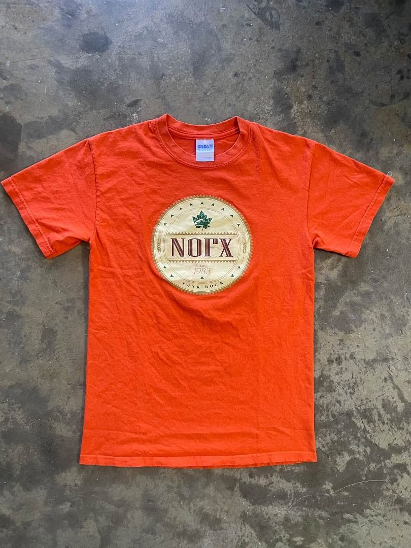 NOFX - Punk Rock (Category: Tshirts & Polo Shirts ) located in Cebu City. Submitted by kingzki032 (Listing ID 1470697601, Image 1). Description: NOFX Size : Small Gildan Ultra Tag Dimes : 17x25.5 Excellent Condition 450 free shipping.