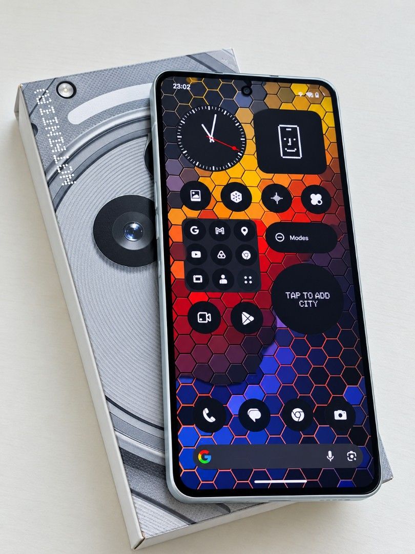 Nothing Phone 3a Pro 5g 12/256gb (Category: Android Others) located in Marikina City. Submitted by dmichael00 (Listing ID 1470731618, Image 1). Description: For sale or swap Nothing Phone 3a Pro 5g 12/256gb actual pic's posted 99% smooth screen protected open line bith sim ntc approved under warranty till next year no defects check all you want package charger usb case box Sim ejector receipt For meetups only .