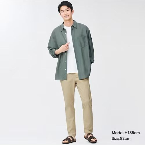NP261-GU MEN'S STRETCH SLIM CHINOS (Category: Chinos) located in Bauang. Submitted by summercollectionfc (Listing ID 1470704749, Image 1). Description: ❗️𝘼𝙡𝙡 𝙙𝙚𝙩𝙖𝙞𝙡𝙨 𝙥𝙤𝙨𝙩𝙚𝙙❗️ ✨𝗚𝗨 𝗠𝗘𝗡'𝗦 𝗦𝗧𝗥𝗘𝗧𝗖𝗛 𝗦𝗟𝗜𝗠 𝗖𝗛𝗜𝗡𝗢𝗦✨ ᴄᴏᴅᴇ: ɴᴘ-261 𝐏𝐫𝐢𝐜𝐞: 𝟒𝟐𝟖 + 𝐒𝐅 𝐨𝐧𝐥𝐲 ▪️ Size 65 on tag ▪️ Good as New ▪️ No issues ▪️ W 33" x L 40" via tape ▪️ BEIGE 📍Location: LA UNION (New updated location) 📩DM for faster transaction 𝙿𝙰