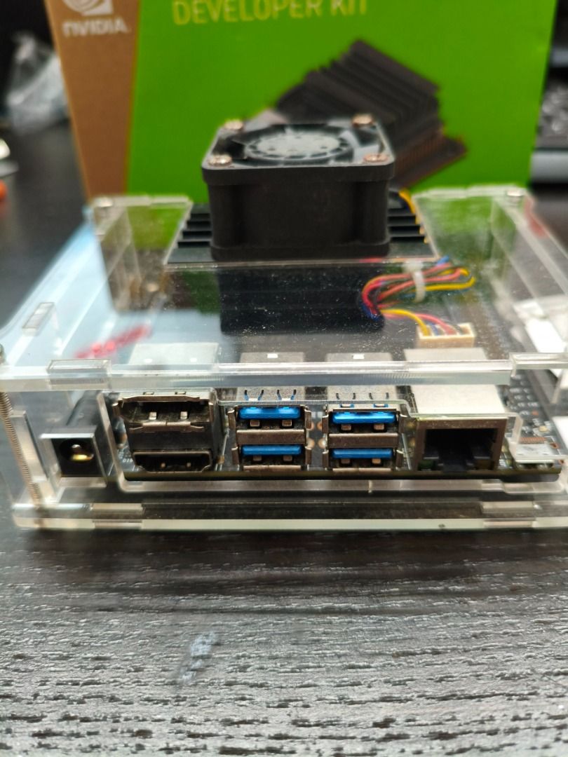 NVIDIA Jetson Nano with Clear Case and Camera, Computers & Tech, Parts ...