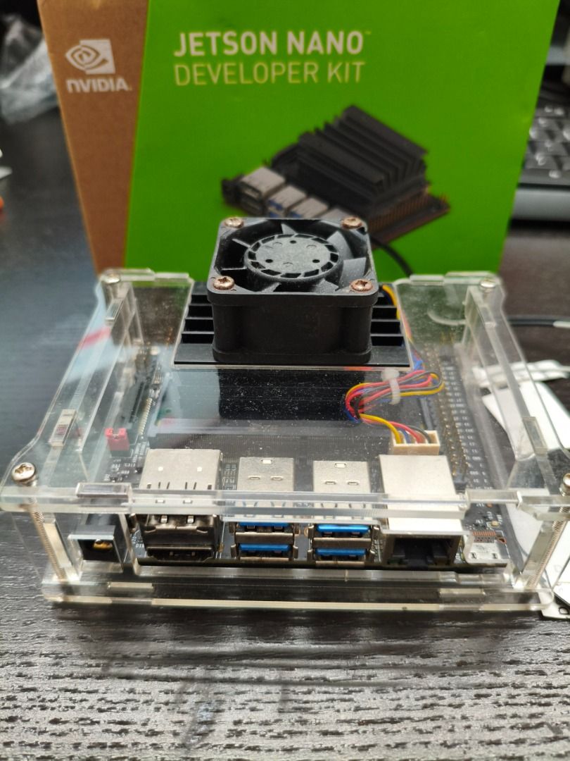 NVIDIA Jetson Nano with Clear Case and Camera, Computers & Tech, Parts ...