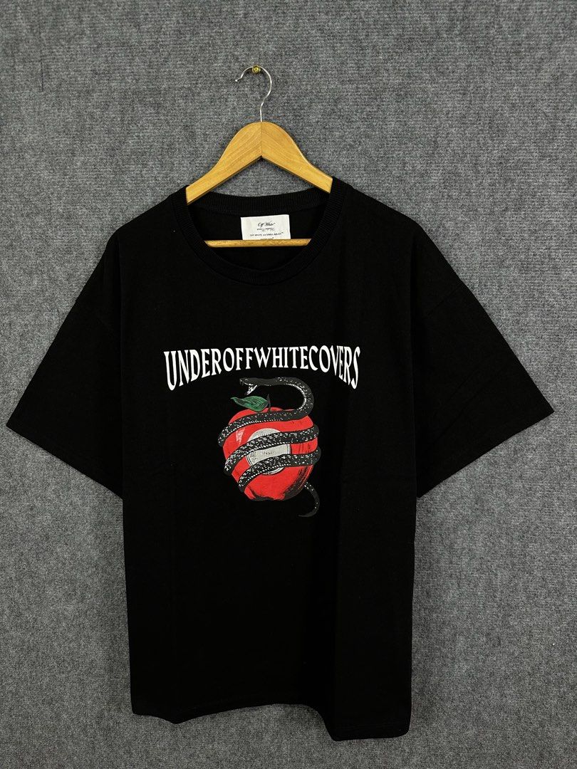 OFF White X Undercover (Category: Tshirts & Polo Shirts ) located in Daet. Submitted by kevsquintela (Listing ID 1470608844, Image 1). Description: OFF White X Undercover 🖤❤️🖤 Size - L Dimes - L29xW22 Good As New .