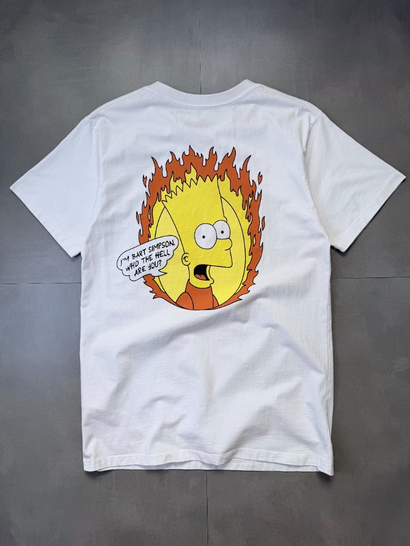 Off-White Bart Simpson Teenager tee shirt (Category: Tshirts & Polo Shirts ) located in Cabanatuan. Submitted by argarments.ph (Listing ID 1470574617, Image 3). Description: Tagged: Medium on tag Width 19.5" | Length 29.5" Condition: Excellent condition Issue(s): -.
