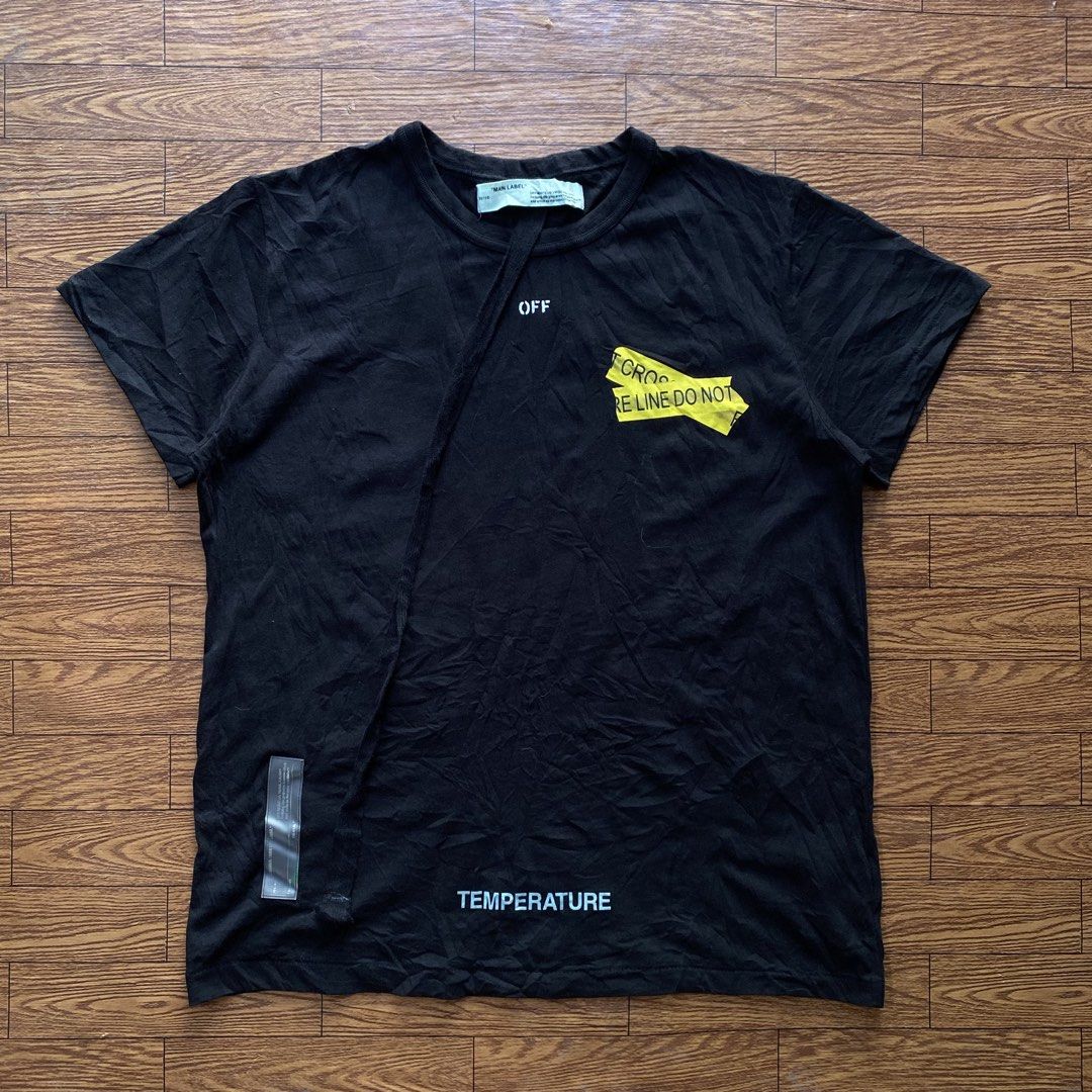 Offwhite Tee (Category: Tshirts & Polo Shirts ) located in Cebu City. Submitted by lawydthrift (Listing ID 1470686481, Image 2). Description: Large on tag .