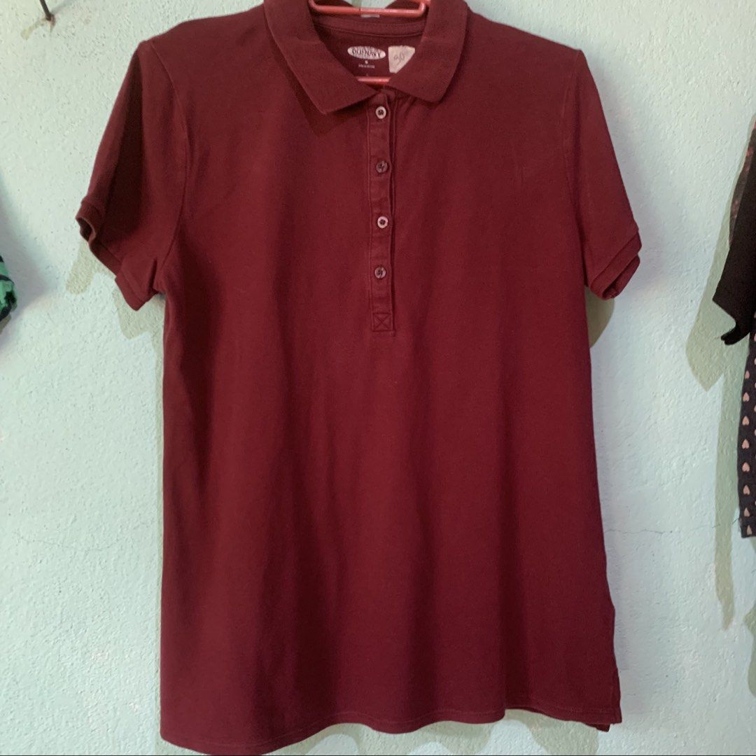 Old Navy Maroon Polo Shirt (Category: Shirts) located in Camalig. Submitted by ryrilim (Listing ID 1470568549, Image 3). Description: .
