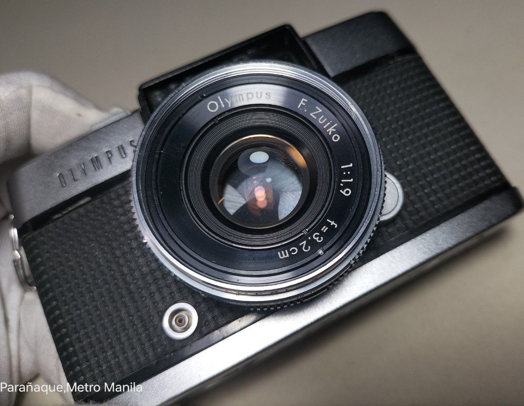 Olympus Pen-D Half Frame Film Camera (Category: Announcements) located in Paranaque City. Submitted by zenfalcon.e8286d (Listing ID 1470609995, Image 3). Description: Ready to use... -Good working condition -Clad recently -Working light meter -Clean lens and VF -Fast lens F1.9 -Shutter works at all speed -All functions are working -Comes with lenscap and wrist strap Presentable... -.
