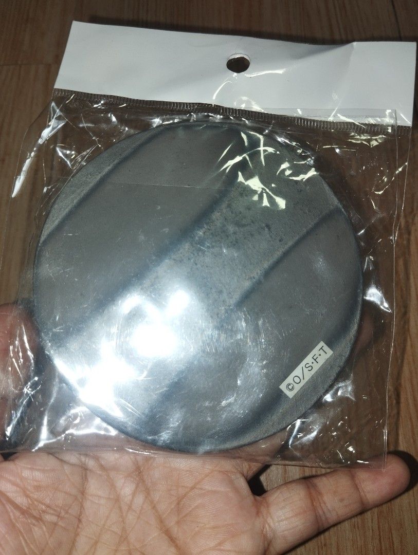 One Piece Straw Hat Pirates Symbol (Category: Character Goods) located in Pasig City. Submitted by cityshopperph (Listing ID 1470599787, Image 2). Description: - Design: Official Jolly Roger skull and crossbones - Finish: Detailed grey metal engraving with copyright stamp on the back - Size: Compact, perfect for fridges, lockers, and magnetic surfaces - Condition: Brand new, unopened, and sealed in plastic sleeve with header card - Ideal for anim
