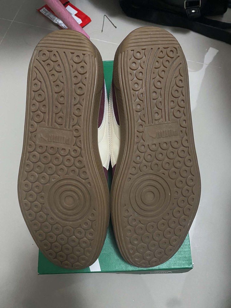 Orig Puma Palermo in Ruby (Category: Sneakers) located in Pakil. Submitted by jwlcgn (Listing ID 1470717958, Image 3). Description: Orig Puma Palermo in Ruby - EUR size 39 / 25 cm - Used once (like new) - With box RFS: wrong size LOC: marikina / pila, laguna price negotiable.