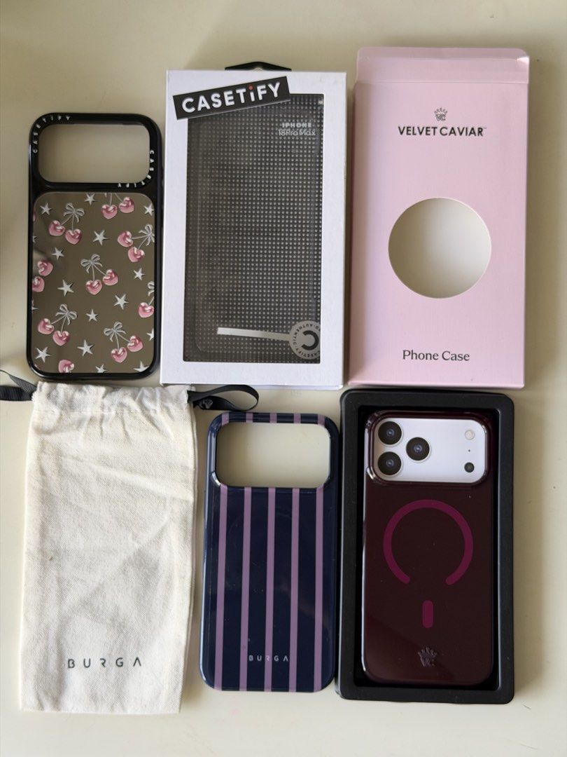 Original iPhone 17/18 Pro Max Cases (Category: Cases & Sleeves) located in Manila. Submitted by smnrv (Listing ID 1470575295, Image 1). Description: .