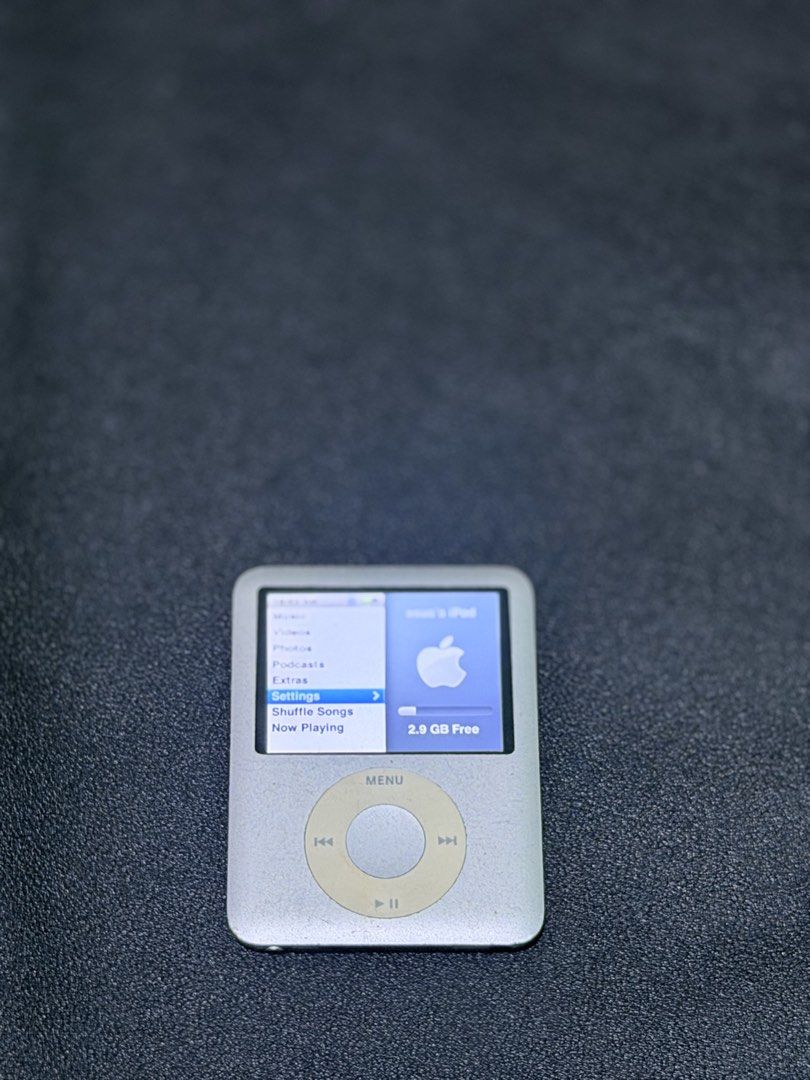 Original iPod nano 3rd Generation 4g no issue good as well good performance. (Category: Portable Music Players) located in Manila. Submitted by luxuryvintageclassic (Listing ID 1470601079, Image 1). Description: Original iPod nano 3rd Generation 4g no issue good as well good performance.￼￼￼￼.