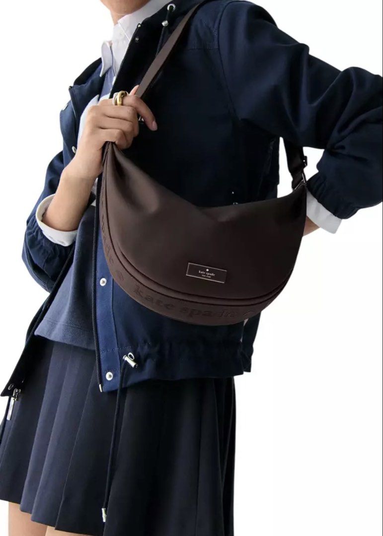 Original Kate Spade Carter Nylon (Category: Cross-body Bags) located in Cebu City. Submitted by au_dy008 (Listing ID 1470673408, Image 1). Description: Kate Spade Carter Nylon Sling bag Hot Fudge KL966 5000 knly.