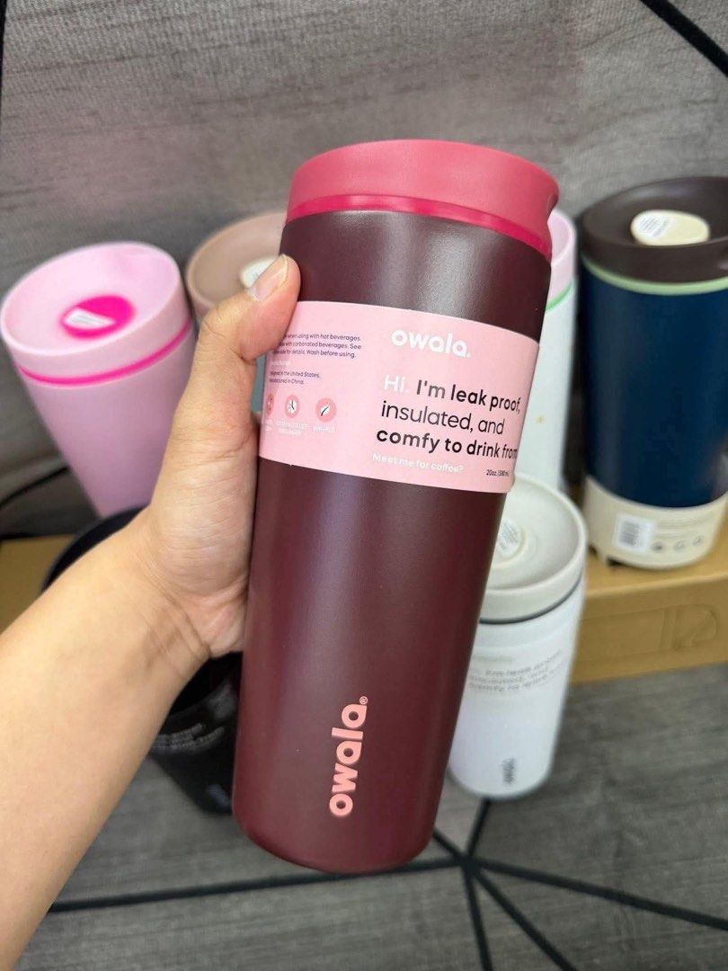 OWALA 20oz Tumbler (Category: Water Bottles & Tumblers) located in Quezon City. Submitted by stuffs.hellyy (Listing ID 1470725425, Image 2). Description: owala 20oz tumbler hot cold(6-12hours ) .