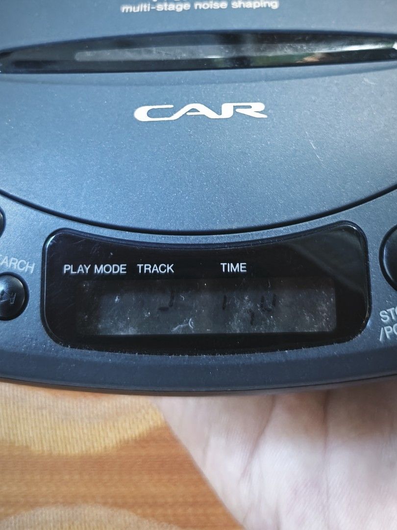 Panasonic SL-S330C Portable CD Player (Category: Portable Music Players) located in Candon. Submitted by ylocos_thrifts (Listing ID 1470567476, Image 3). Description: Tested/Working Panasonic SL-S330C Portable CD Player With Panasonic Car Insulator Double AA Battery Operated DC 4.5V Unreadable LCD/Sign of Usage.