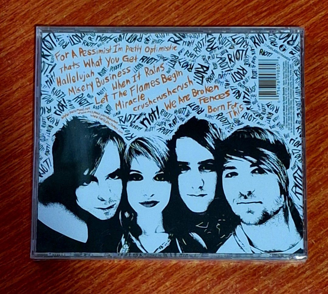 Paramore (Category: CDs & DVDs) located in Caloocan City. Submitted by collectionsitems (Listing ID 1470663863, Image 2). Description: Welcome to our shop KEY NECTION A DISCTION MUSIC AND VIDEO STORE! 👝Posted items are on hand. 💿🎧🎵💽🎷📽🎥 CD'S / DVD's Books & VINYL are all imported made in uk our local opm album and original in mint to nearmint & unsealead sealed brand new 🛒Pls add to cart to check stocks availability. 💵We sell quality pro