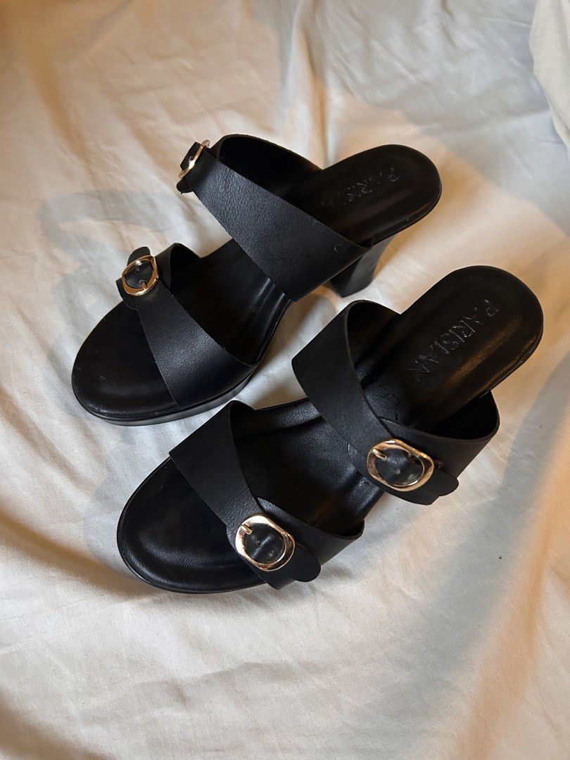 Parisian Black buckle heels (Category: Heels) located in Cebu City. Submitted by rylscloset (Listing ID 1470630046, Image 3). Description: .