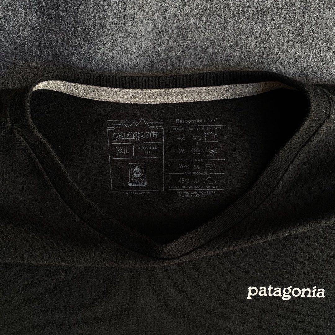 Patagonia (Category: Tshirts & Polo Shirts ) located in Cebu City. Submitted by lawydthrift (Listing ID 1470685512, Image 3). Description: Xl on tag 22 width 28 length .