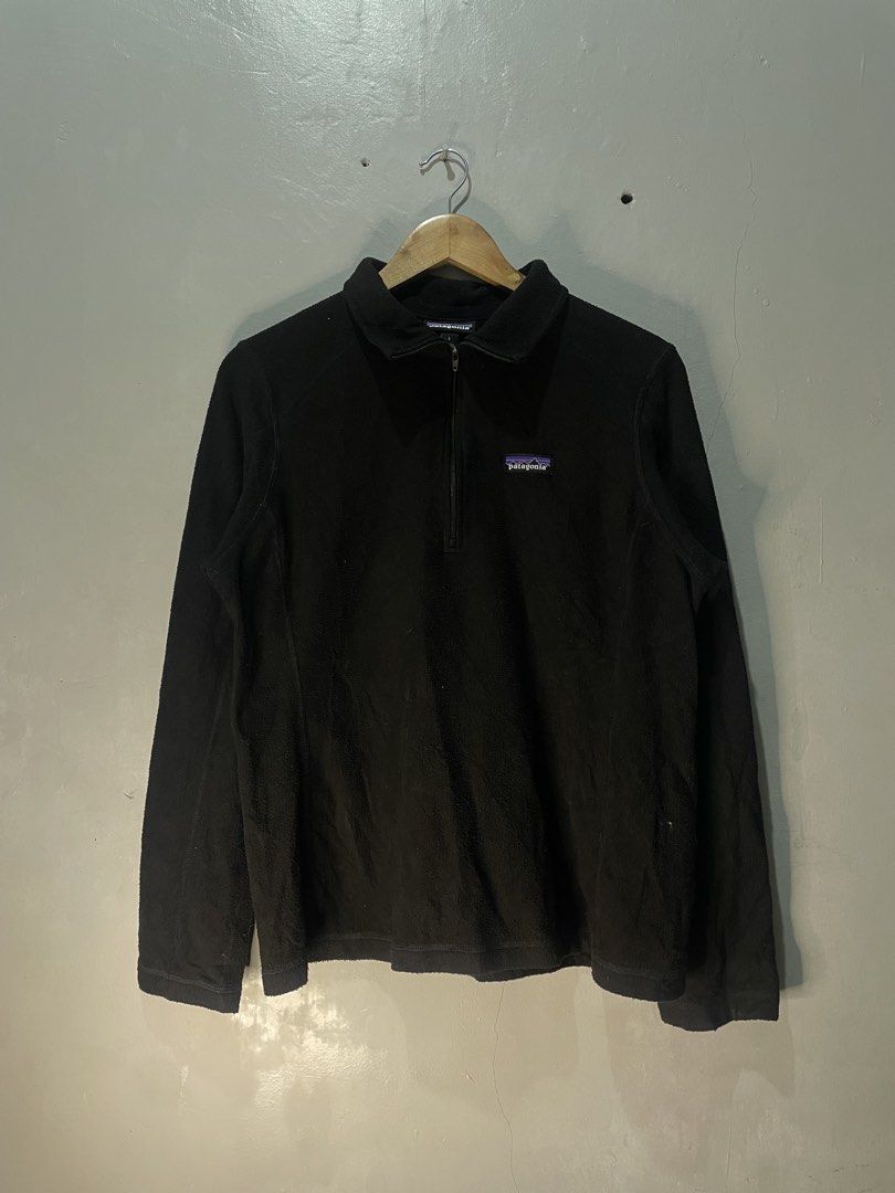 Patagonia fleece half zip (Category: Coats, Jackets and Outerwear) located in Binan City. Submitted by miguelcubelo (Listing ID 1470640695, Image 1). Description: condition: Excellent color rate: 10/10 size: small fitting dimes: 21”W x 25”L issue: NONE❌ ₱680.