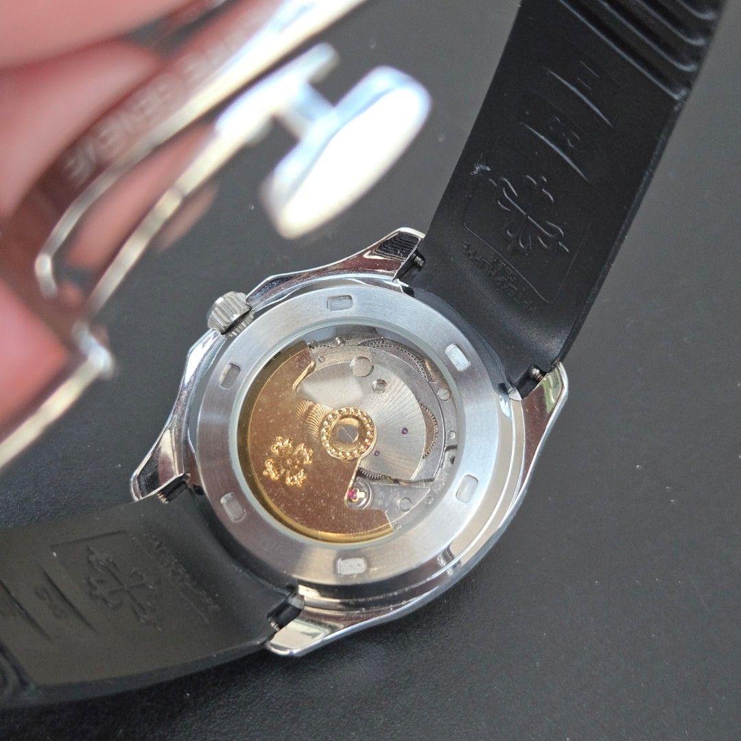 Patek Philippe Aquanaut (Category: Men's Watches) located in Quezon City. Submitted by flipandfind (Listing ID 1470616361, Image 3). Description: sized for a bit smaller wrist. u may buy extra straps for it if it doesn't fit..
