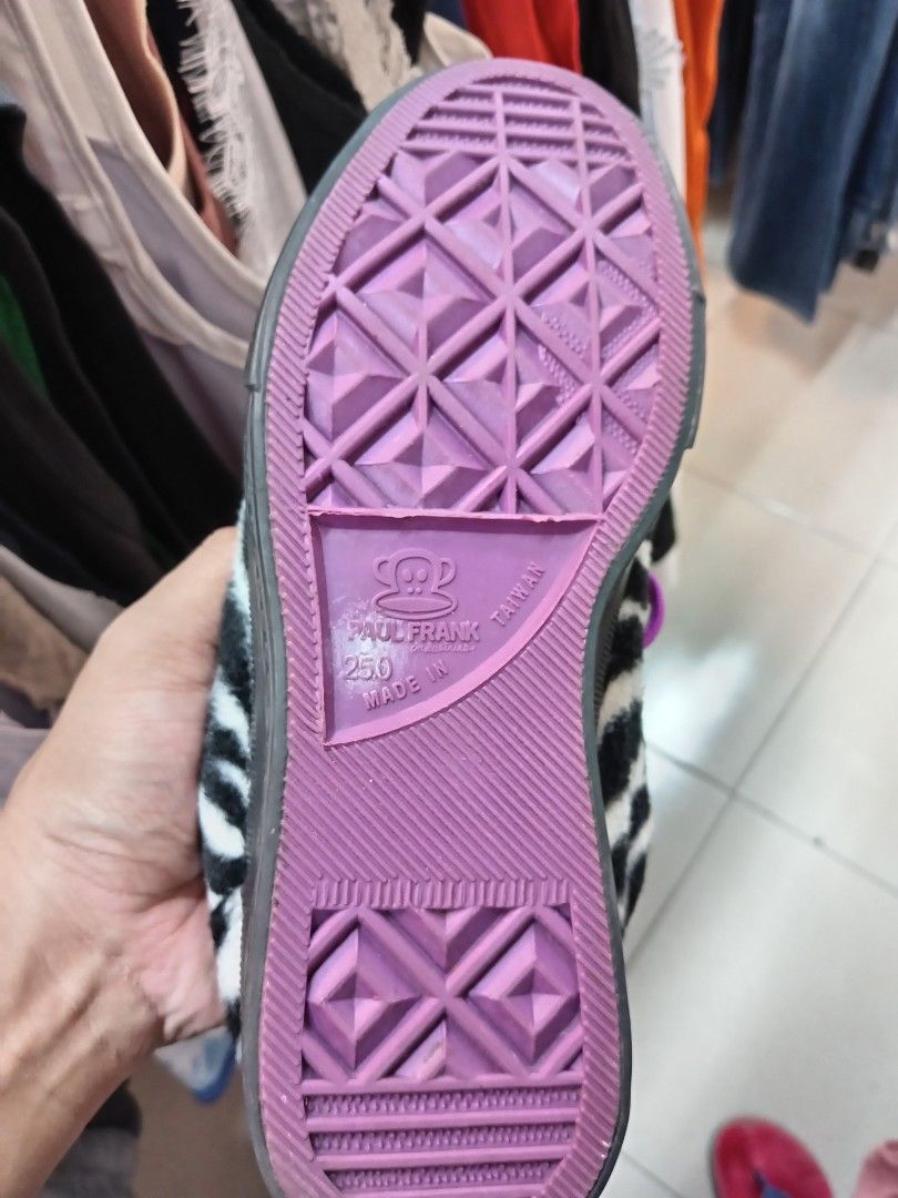 Paul Frank Zebra Fur Sneakers (Category: Sneakers) located in Manila. Submitted by sonny2k (Listing ID 1470677815, Image 2). Description: grail discontinued design Paul Frank Julius might be 1 of 1 in ph - Size: 38/40.