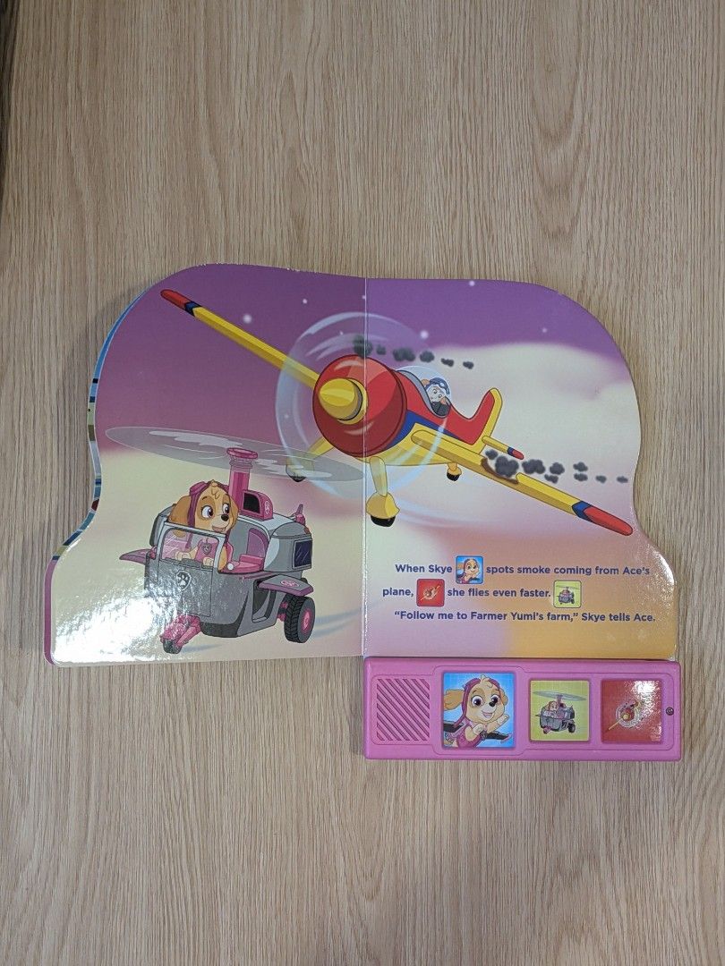 Paw Patrol Skye's Gotta Fly (Category: Children's Books) located in Paranaque City. Submitted by milinay (Listing ID 1470633560, Image 2). Description: Paw Patrol Skye's Gotta Fly Board book Php 50.00 no battery, not sure if still working Pick up location Paranaque Shipping fee c/o buyer via courier of choice Payment via BDO / Gcash.