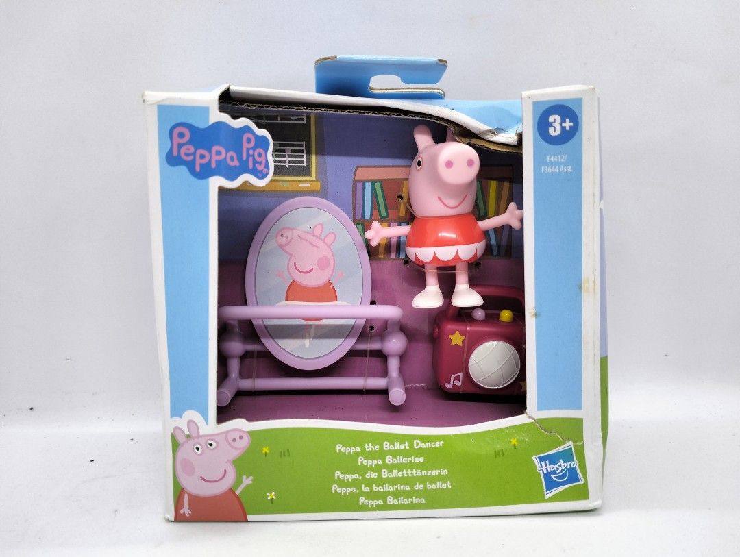 Peppa Pig The Ballet Dancer (Category: Kids Toys) located in Baguio. Submitted by toys_of_yesteryear (Listing ID 1470717390, Image 2). Description: 📌Loc. Baguio 📌Price: Posted + sf Hasbro Peppa Pig The Baller Dancer New, damaged box. Actual photos. What you see is what you get Mop: Gcash Mod: J&T only #crossposted.
