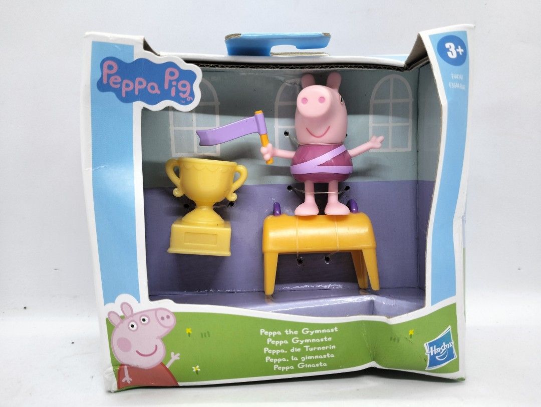 Peppa Pig The Gymnast (Category: Kids Toys) located in Baguio. Submitted by toys_of_yesteryear (Listing ID 1470717790, Image 2). Description: 📌Loc. Baguio 📌Price: Posted + sf Hasbro Peppa Pig the Gymnast New, damaged box. Actual photos. What you see is what you get Mop: Gcash Mod: J&T only #crossposted.