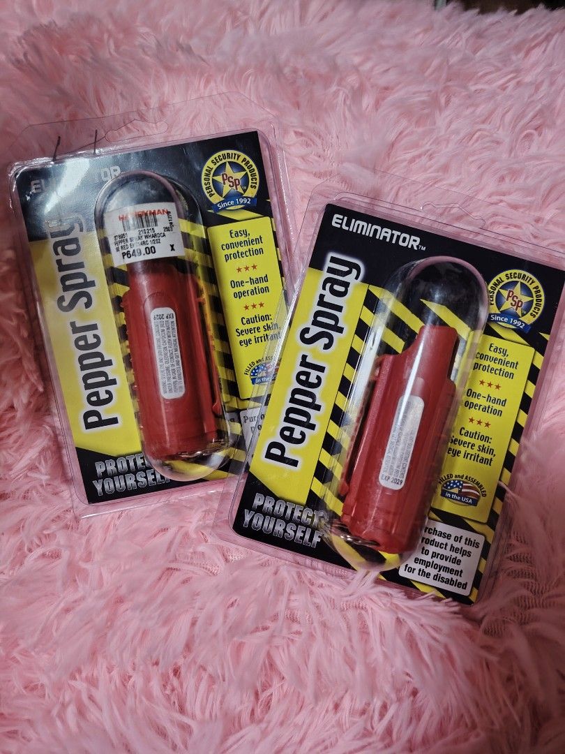 Pepper Spray (Category: Safety Gates, Locks & Protectors) located in Mandaluyong City. Submitted by twovv (Listing ID 1470732840, Image 1). Description: Brand new Original not Expire! Below Mall price..