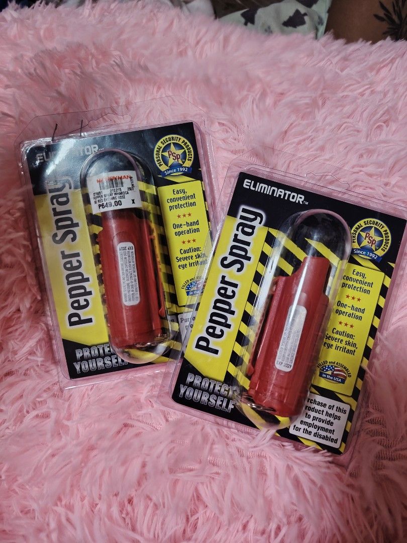 Pepper Spray (Category: Safety Gates, Locks & Protectors) located in Mandaluyong City. Submitted by twovv (Listing ID 1470732840, Image 2). Description: Brand new Original not Expire! Below Mall price..
