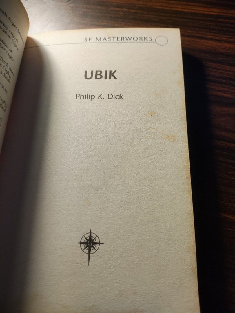Philip K. Dick set (Category: Storybooks) located in Quezon City. Submitted by noeviator (Listing ID 1470652534, Image 2). Description: Philip K. Dick set: Ubik - 400 The Three Stigmata of Palmer Eldritch - 400.