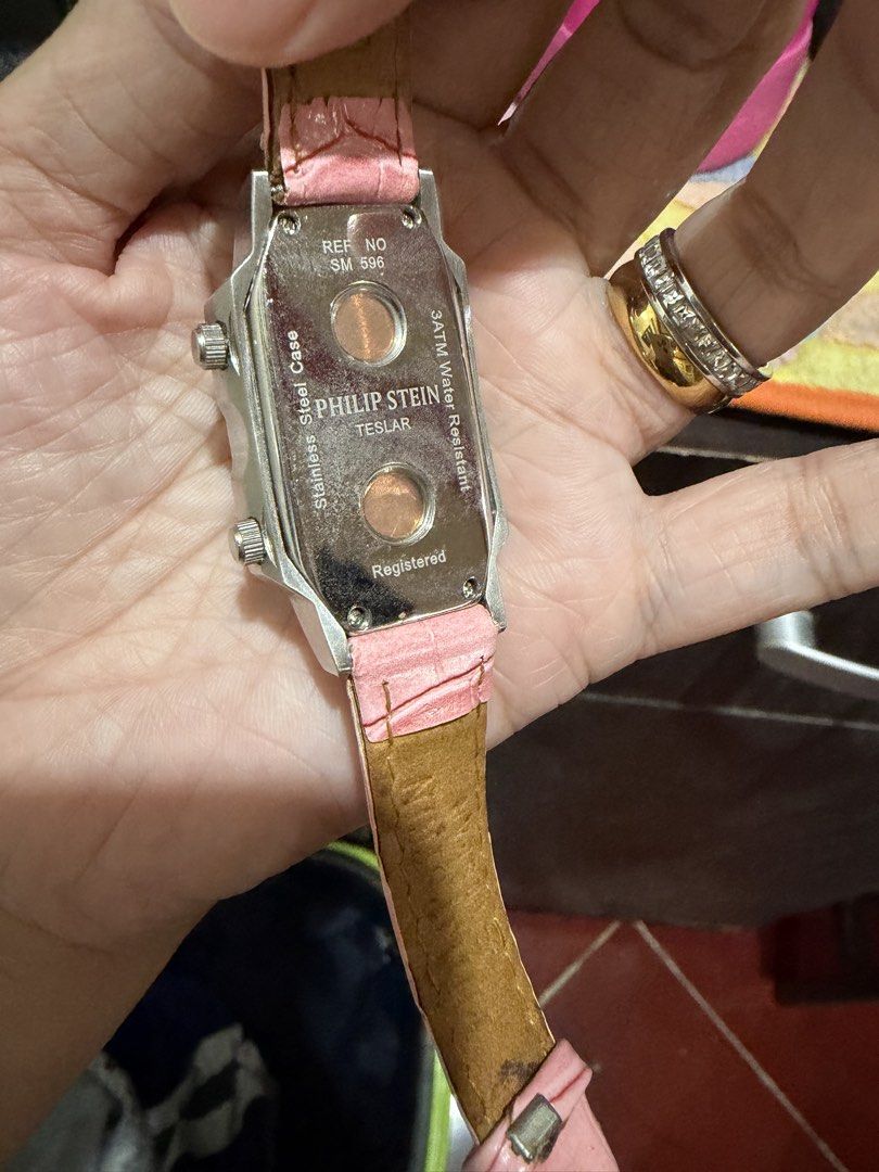 Philip stein with stone (Category: Women's Watches) located in Pasig City. Submitted by periwinklepeach (Listing ID 1470741566, Image 3). Description: Selling low Japan auction .