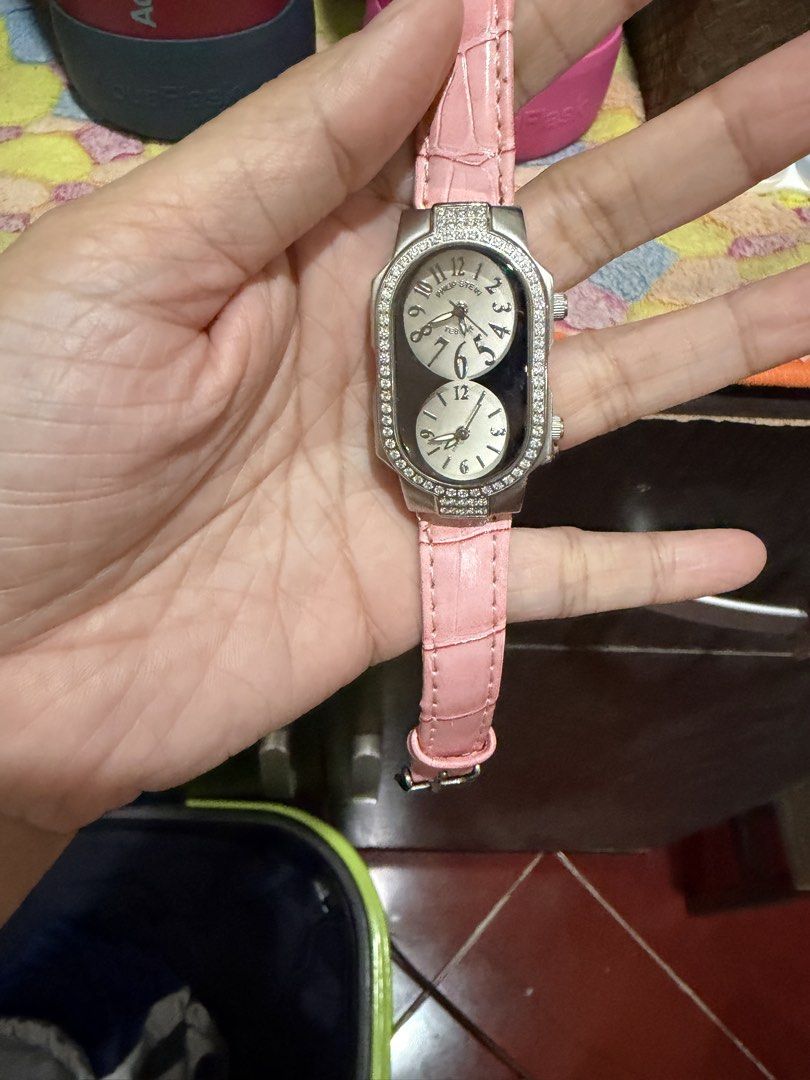 Philip stein with stone (Category: Women's Watches) located in Pasig City. Submitted by periwinklepeach (Listing ID 1470741566, Image 1). Description: Selling low Japan auction .