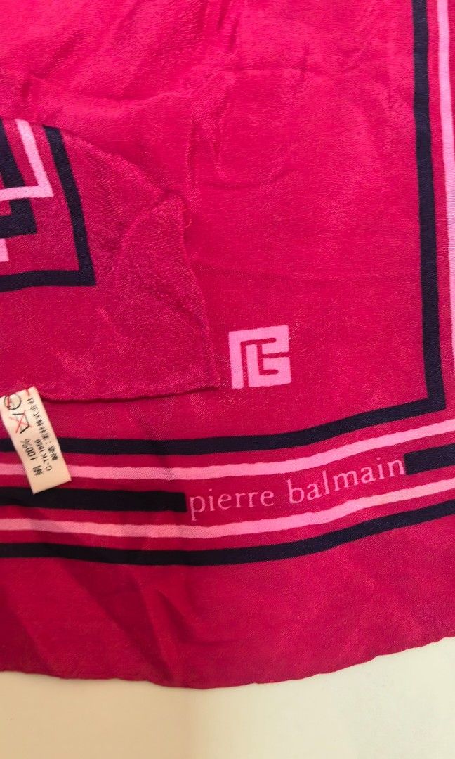 Pierre Balmain red scarf (Category: Activewear) located in Tuguegarao City. Submitted by zenphoenix-7ad615 (Listing ID 1470617346, Image 3). Description: Pierre balmain Not silk.