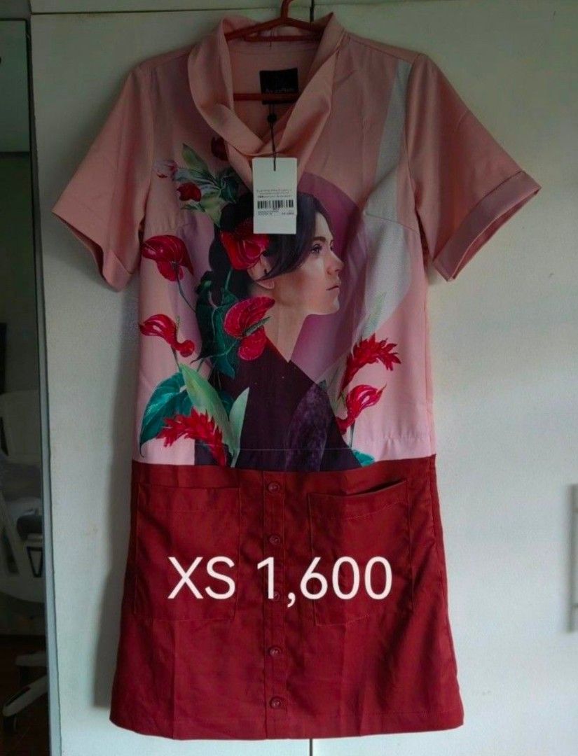 Plains and prints dress (Category: Dresses) located in Cainta. Submitted by buena_shoppe (Listing ID 1470683085, Image 1). Description: brand new with tag xs size only plus shipping fee last price posted.