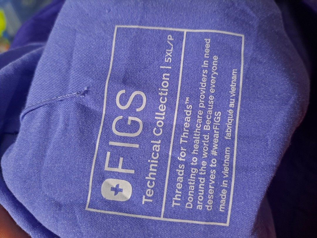 Plus size 5xl figs scrubpants only (Category: Activewear) located in Tanauan. Submitted by scrubsuitshoppreloved (Listing ID 1470584286, Image 3). Description: size 5XL color purple.