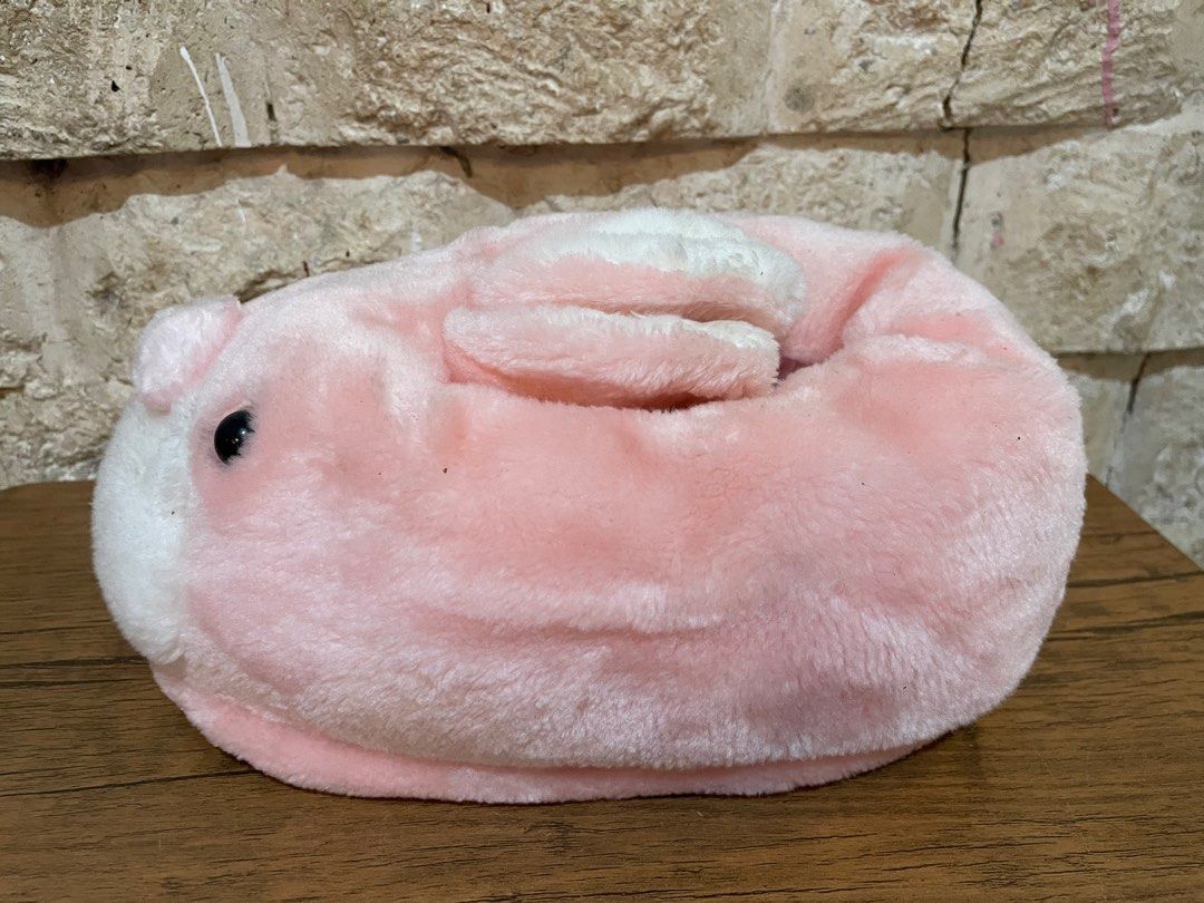plush pink bunny or hamster house slippers 13” (Category: Plushies & Soft Toys) located in San Fernando. Submitted by dntjapansurpluselyu (Listing ID 1470605321, Image 2). Description: .
