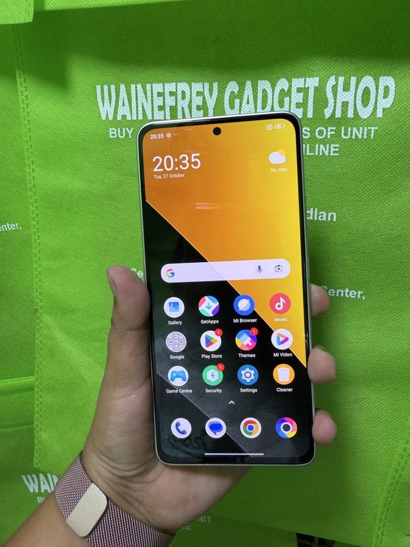 Poco M7 Pro 5G 8+4/256 (Category: Android Others) located in San Juan City. Submitted by wainefreygadgetshop (Listing ID 1470704026, Image 2). Description: POCO M7 Pro 5G 8+4/256 (PLEASE SEARCH MO NALANG FULL SPECS) ALL GOODS AT WORKING NO REPAIR HISTORY NO HIDDEN ISSUE GAMING PHONE PEDE PANG BACK UP PHONE SCREEN TESTED SIGNAL TESTED CAMERA SOBRANG LINAW HONEST ISSUE ILALAGAY SA NOTE KUNG MERON MAN PARA AWARE KA! MAKINIS PEDE SA MAARTE 100% SMOOT