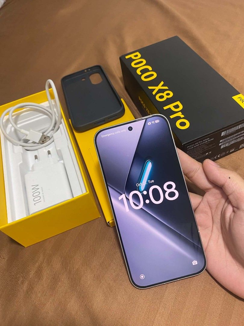 Poco X8 PRO (Category: Other Mobile & Gadget Accessories) located in Manila. Submitted by synoxx (Listing ID 1470719709, Image 3). Description: POCO X8 PRO 12/512 NO ISSUE GOOD CONDITION AS NEW COMPLETE SET 100 BH 90+CC AUGUST FIRST USE MANILA LOC SLIGHT NEGO RFS: NAKA IP NA DM ME MEET UP ONLY.