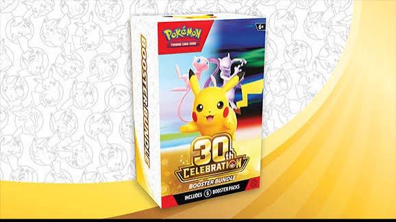 Pokemon 30th Celebration Booster Bundle (Sealed) (Category: Card Boxes & Cases) located in Las Pinas. Submitted by echoy01 (Listing ID 1470715140, Image 2). Description: WTS Pokemon 30th Celebration Booster Bundle (Sealed) Las Piñas area pickup only. Grab / Lalamove.