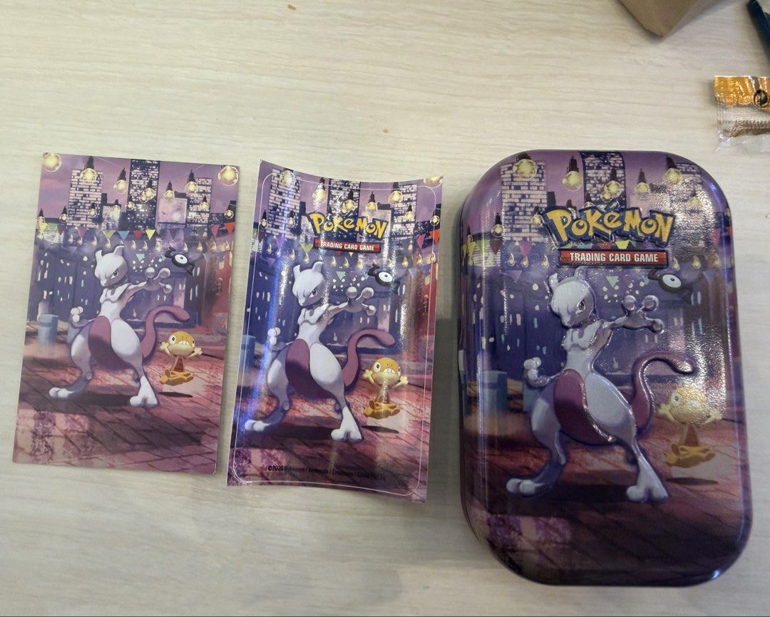 Pokemon 30th tin box Mew (Category: Card Packs) located in San Juan City. Submitted by royceee (Listing ID 1470615958, Image 1). Description: Decluttering.