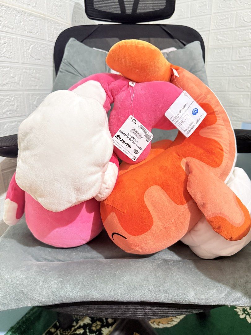 Pokemon Jumbo Tatsugiri (Curly & Droopy Form) (Category: Plushies & Soft Toys) located in Cavite. Submitted by projectplushie (Listing ID 1470592137, Image 3). Description: - Authentic Tatsugiri plushies - Includes a set of two: Orange and Pink forms - Brand new with original tags still attached - Selling as a set (pair only).
