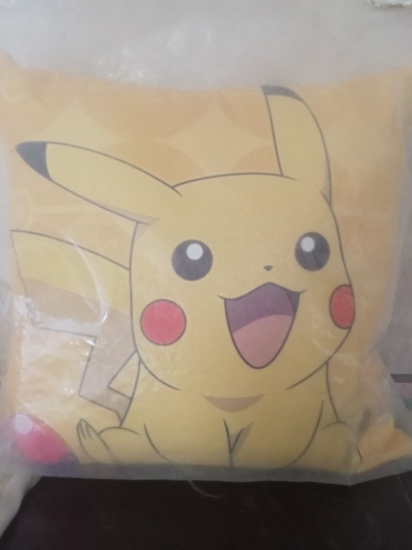Pokemon Pikachu Merchandise Bundle (Category: Character Goods) located in Cavite. Submitted by emilgarcia09 (Listing ID 1470729652, Image 1). Description: - Official Pokémon bundle featuring must-have Pikachu items - Pikachu Character Pillow: Super soft and cozy, shaped like everyone's favorite electric mouse - Clear Water Bottle: Tall design featuring cute Pikachu and boba tea graphics - Pokémon Series XY Metal Straw: Comes with a stylish emblem