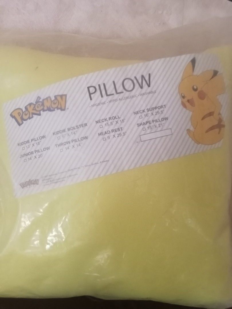 Pokemon Pikachu Merchandise Bundle (Category: Character Goods) located in Cavite. Submitted by emilgarcia09 (Listing ID 1470729652, Image 2). Description: - Official Pokémon bundle featuring must-have Pikachu items - Pikachu Character Pillow: Super soft and cozy, shaped like everyone's favorite electric mouse - Clear Water Bottle: Tall design featuring cute Pikachu and boba tea graphics - Pokémon Series XY Metal Straw: Comes with a stylish emblem