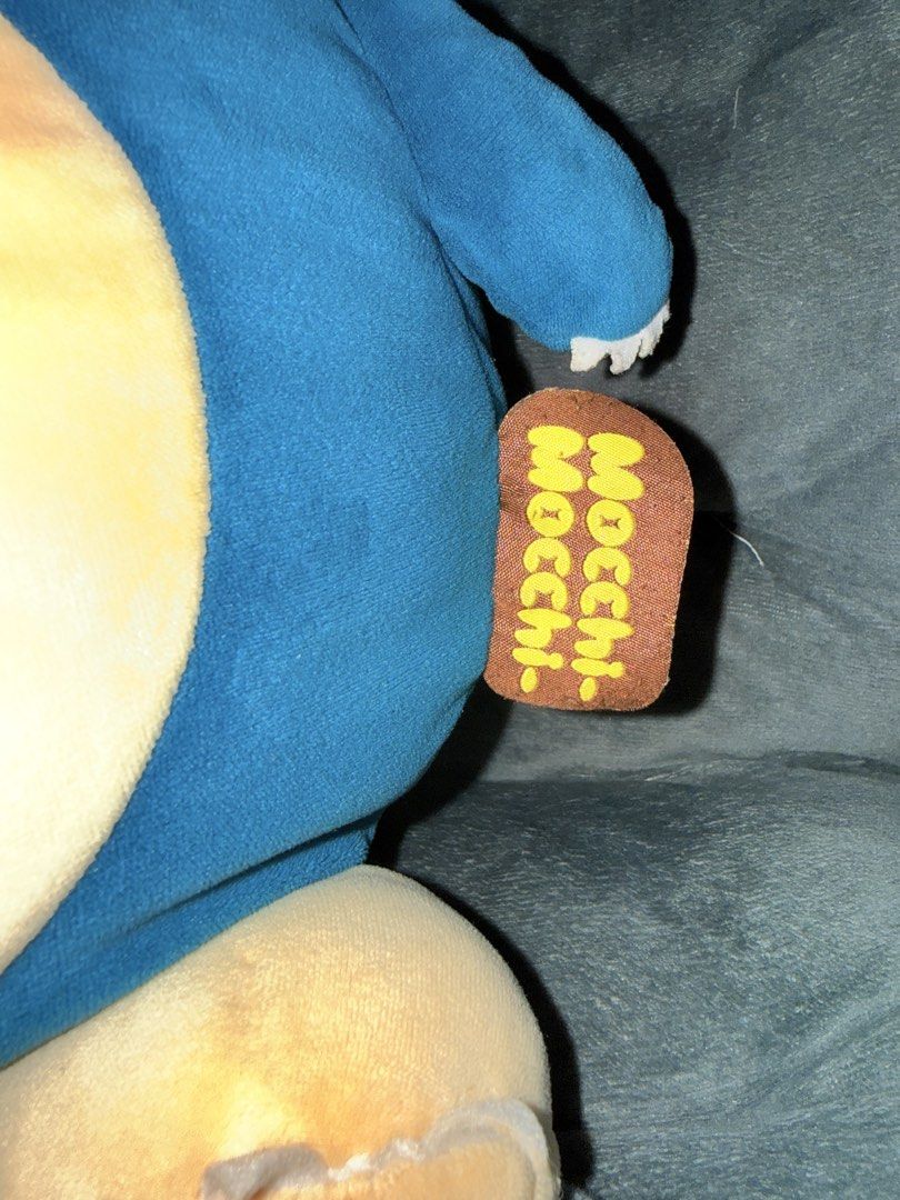 Pokemon Snorlax Mocchi Mocchi Plush (Category: Plushies & Soft Toys) located in Cavite. Submitted by projectplushie (Listing ID 1470590207, Image 3). Description: - Authentic Takara Tomy Arts Mocchi-Mocchi Snorlax plush - Super soft, marshmallow-like squishy texture - Classic sleeping pose with high-quality embroidered details - Ideal for Pokémon fans, collectors, or as a comfy cuddle pillow.
