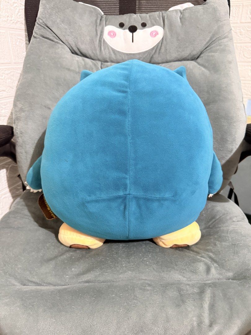 Pokemon Snorlax Mocchi Mocchi Plush (Category: Plushies & Soft Toys) located in Cavite. Submitted by projectplushie (Listing ID 1470590207, Image 2). Description: - Authentic Takara Tomy Arts Mocchi-Mocchi Snorlax plush - Super soft, marshmallow-like squishy texture - Classic sleeping pose with high-quality embroidered details - Ideal for Pokémon fans, collectors, or as a comfy cuddle pillow.
