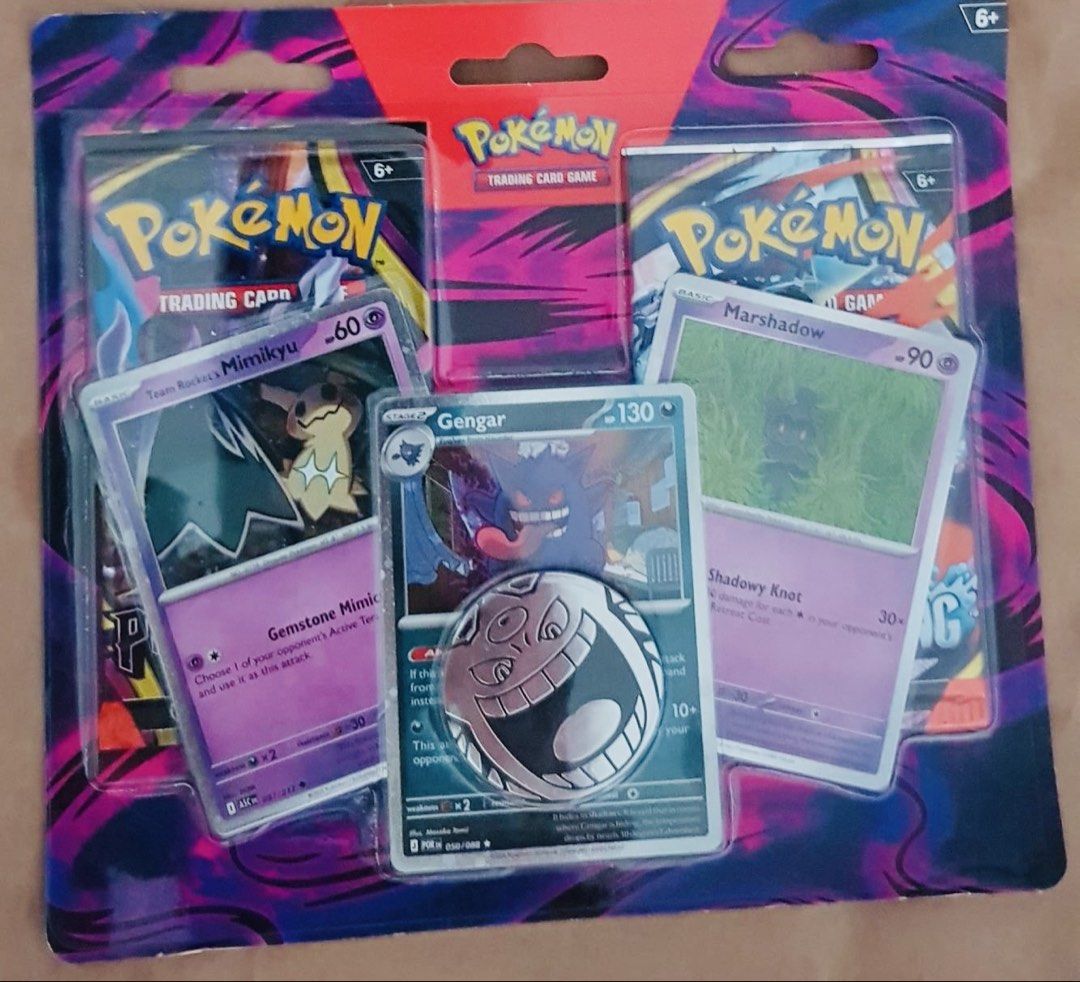 Pokemon TCG 2 blister pack bundle (Category: Card Packs) located in Quezon City. Submitted by melrose_place (Listing ID 1470662017, Image 1). Description: Pokemon TCG 2 blister pack bundle from the USA. ETA Nov 15. #pokemoncardsph #gengarph #mimikyuph #pitchblackph .